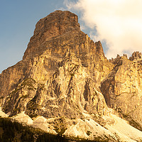 Buy canvas prints of The sun sets in the Dolomites by Fabrizio Malisan