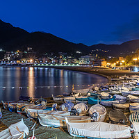 Buy canvas prints of An evening in Levanto by Fabrizio Malisan