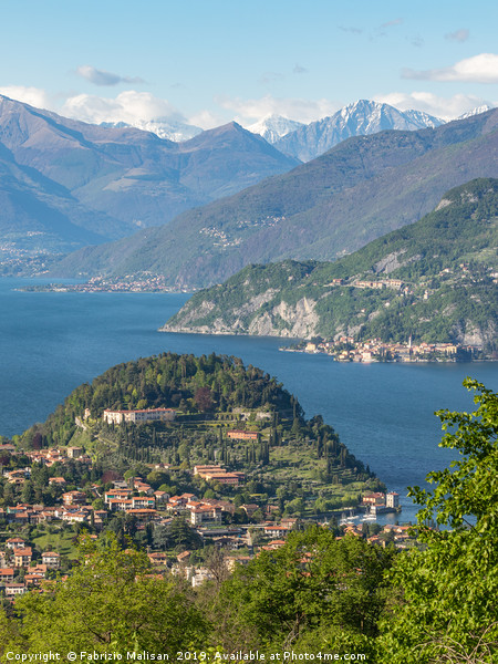 A beautiful Landscape view of Lake Como from Bella Picture Board by Fabrizio Malisan