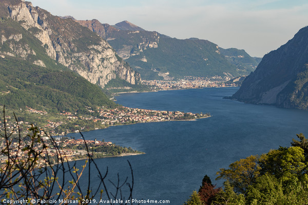 A beautiful Landscape view of Lake Como from Bella Picture Board by Fabrizio Malisan
