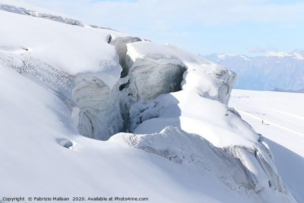 Zermatt Glacier Switzerland Mountain Landscape Ice Picture Board by Fabrizio Malisan