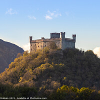 Buy canvas prints of THe Castle On The Hill by Fabrizio Malisan