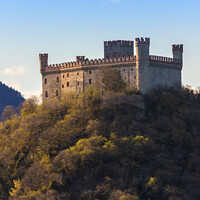 Buy canvas prints of The Castle On The Hill  by Fabrizio Malisan