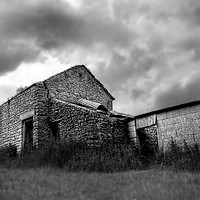 Buy canvas prints of Cow Shed by Scott & Scott