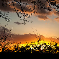 Buy canvas prints of Fire and Dusk by Scott & Scott