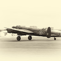 Buy canvas prints of Lancaster Bomber by Scott & Scott