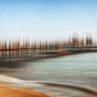 Buy canvas prints of  Hastings Pier by Andy Hough