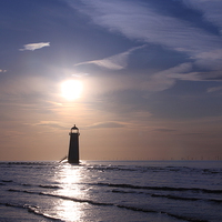 Buy canvas prints of  Lighthouse Light by Susey Phoenixx