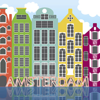 Buy canvas prints of Amsterdam by Tanya Hall