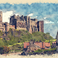 Buy canvas prints of Bamburgh Castle by Tanya Hall