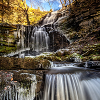 Buy canvas prints of Scaleber force in winter by David Hirst