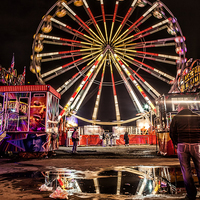 Buy canvas prints of  Fairground Attraction by David Hirst