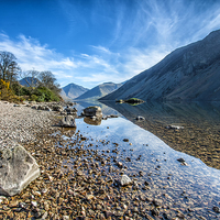Buy canvas prints of  Wast Water by David Hirst