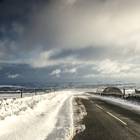 Buy canvas prints of  A Yorkshire winter by David Hirst