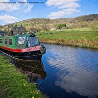 Buy canvas prints of Barge  by tom downing