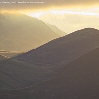 Buy canvas prints of Mysterious Fells by tom downing