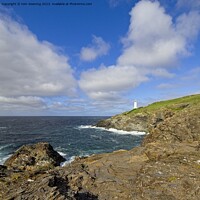 Buy canvas prints of Trevose Head by tom downing