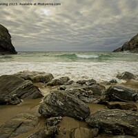 Buy canvas prints of Outdoor stonerock by tom downing
