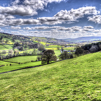 Buy canvas prints of  The Valley by tom downing