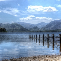Buy canvas prints of  Derwent Water by tom downing