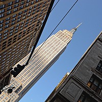 Buy canvas prints of Empire State Building by tom downing