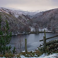 Buy canvas prints of Bilberry reservoir by tom downing
