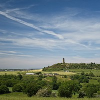 Buy canvas prints of Castle Hill by tom downing