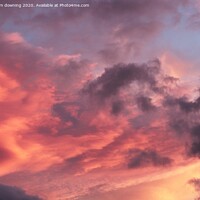 Buy canvas prints of silky clouds by tom downing
