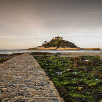 Buy canvas prints of  Early Light at St Michael's Mount by Bob Small