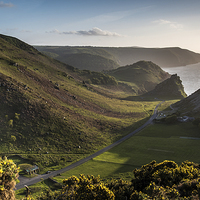 Buy canvas prints of  Valley of the Rocks by Bob Small
