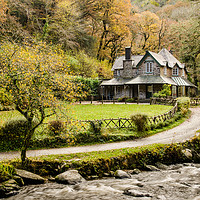 Buy canvas prints of Watersmeet House by Bob Small