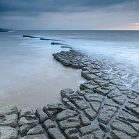 Buy canvas prints of Lilstock Pavement by Bob Small