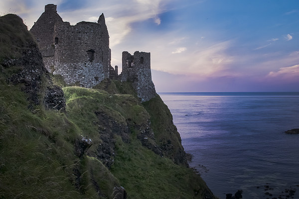 Dunluce Castle Ruins, Causeway Coast, Northern Ire Picture Board by Alan Campbell