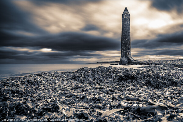 After The Storm, Chaine Memorial, Larne Picture Board by Alan Campbell