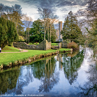 Buy canvas prints of The Castle Walk by Alan Campbell