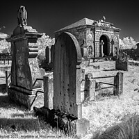 Buy canvas prints of The Old Graveyard by Alan Campbell