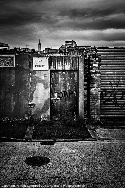 Backdoor to Belfast Picture Board by Alan Campbell