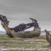 Buy canvas prints of The Fleetwood Wrecks by Lee Sutton
