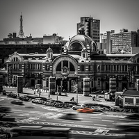 Buy canvas prints of   Old Seoul Station by Alex Inch