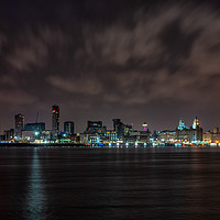 Buy canvas prints of Liverpool Skyline by Tim Smith