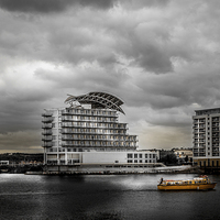 Buy canvas prints of  Cardiff Bay by paul holt