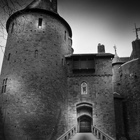 Buy canvas prints of  Castell Coch by paul holt