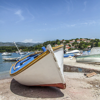 Buy canvas prints of  Fishing boat  by paul holt