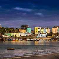 Buy canvas prints of Tenby Harbour by paul holt