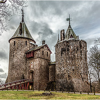 Buy canvas prints of Castle Coch by paul holt