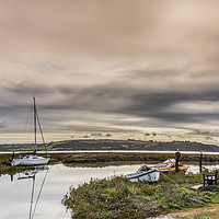 Buy canvas prints of Early morning at Laugharne by paul holt