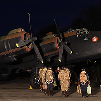 Buy canvas prints of Night Bomber                            by Richard Hall