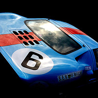 Buy canvas prints of Ford GT40 by Mick Holland