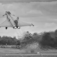 Buy canvas prints of  Jellied Air Typhoon by Simon Johnson