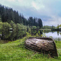 Buy canvas prints of  Timeless Loch by Garry Quinn